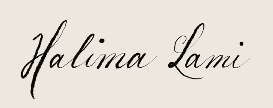 Halima Lami signature